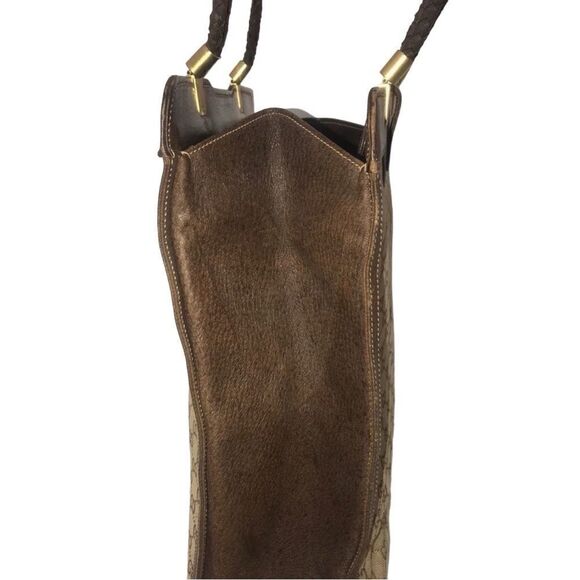 Authentic vintage large canvas Gucci tote - Picture 12 of 15